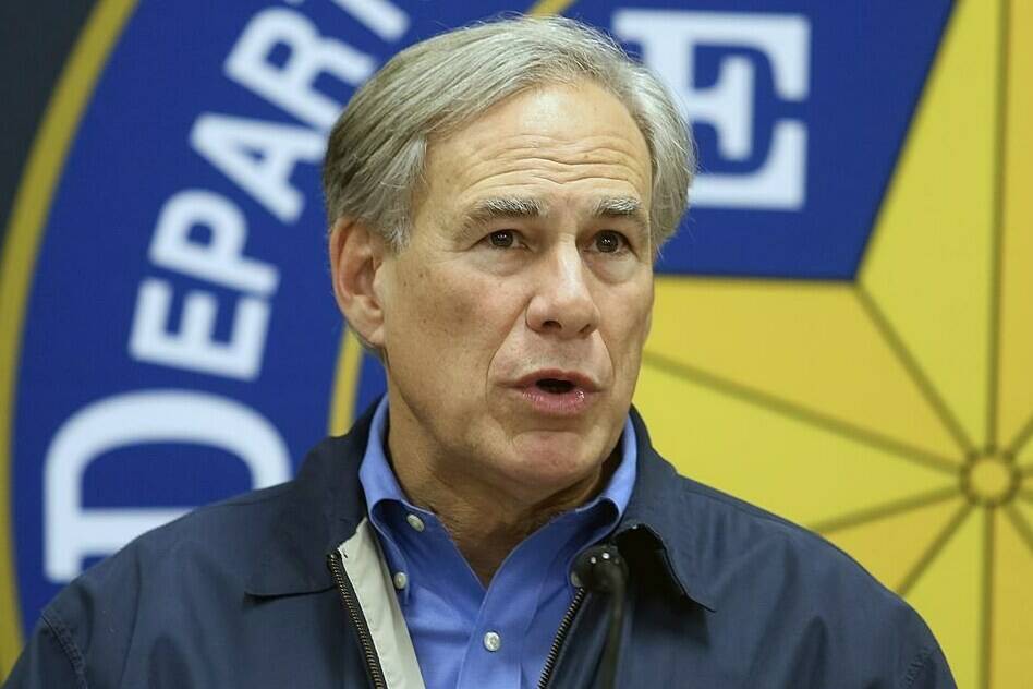 FILE - Texas Gov. Greg Abbott speaks during a news conference on March 10, 2022, in Weslaco, Texas. (Joel Martinez/The Monitor via AP, File)