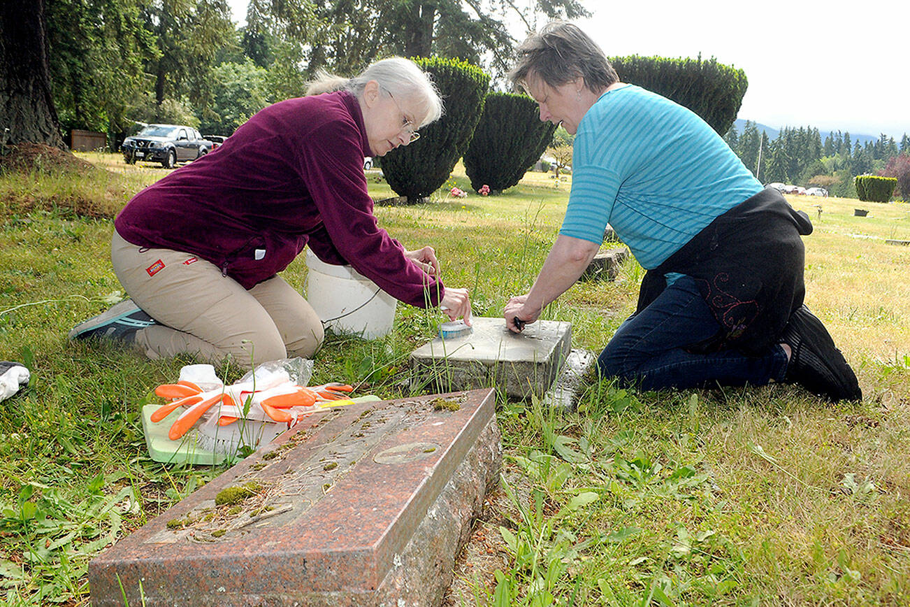 Placing coins on gravestones is a practice that is believed to have started during the Vietnam War. (Black Press Media file photo)
