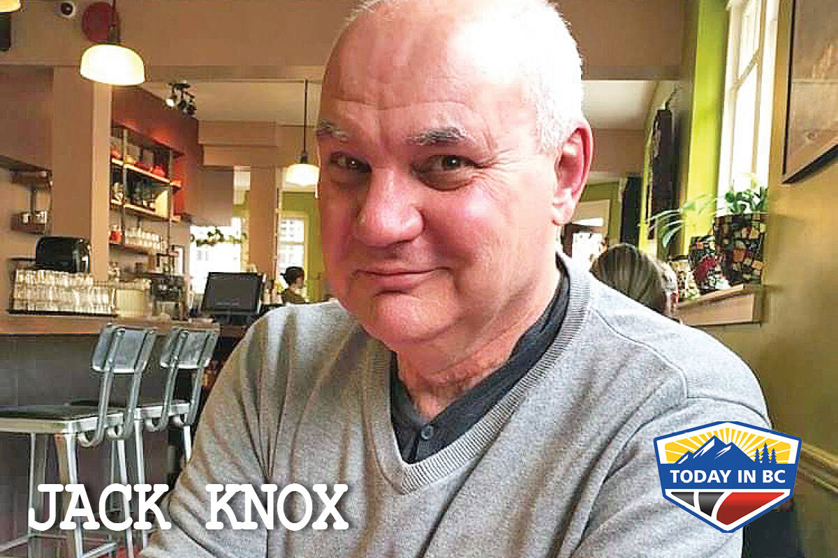 Author and columnist Jack Knox. (Submitted photo.)