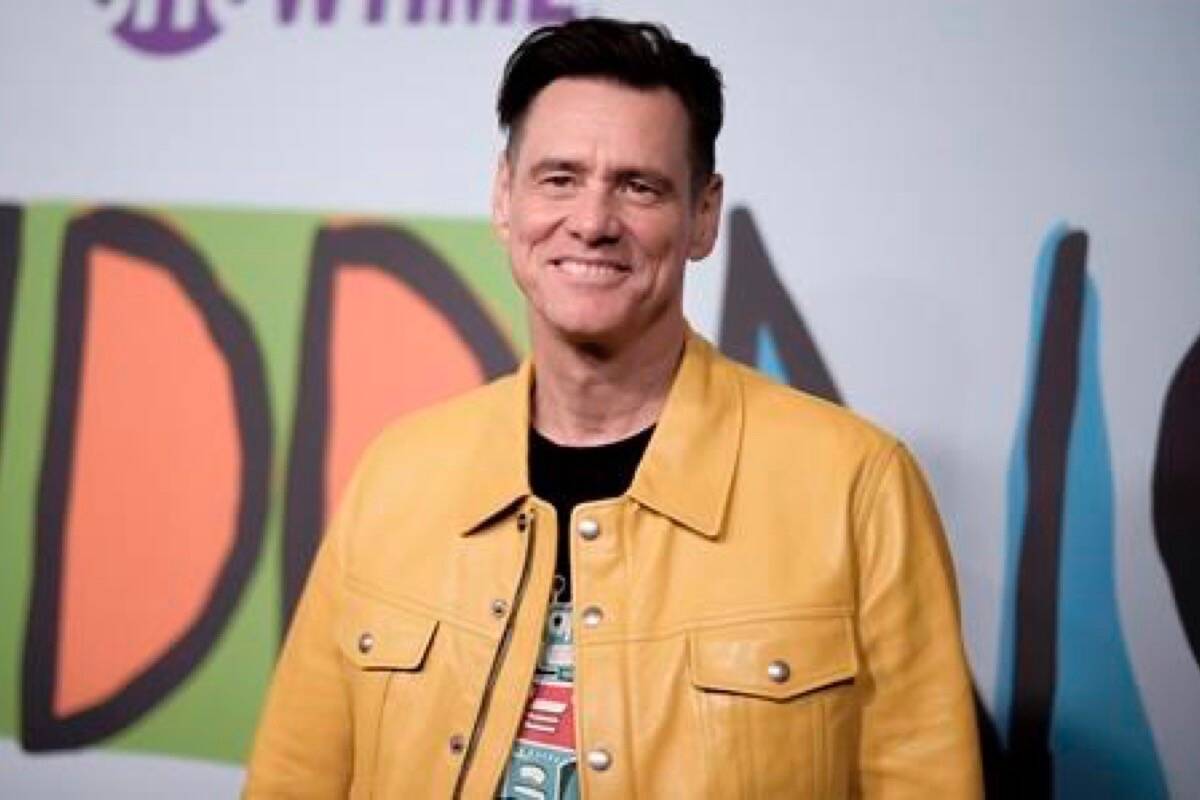 Jim Carrey is among 100 Canadians now banned from Russia. (Photo by THE ASSOCIATED PRESS)