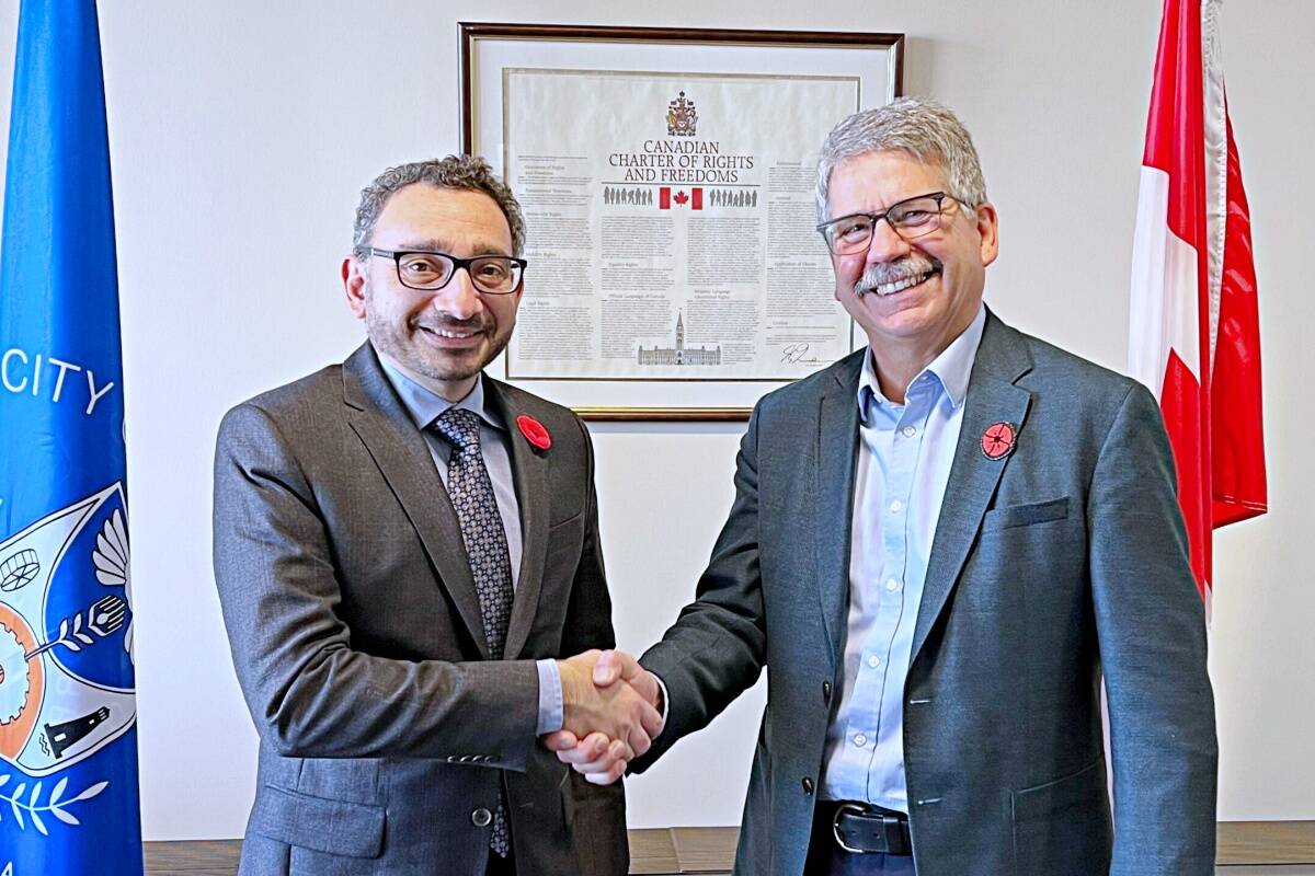 A $75 million second berth project was announced on Nov.16 by federal Transportation Minister Omar Alghabra who met with Trigon President and CEO Rob Booker in Ottawa early November. (Photo: supplied)
