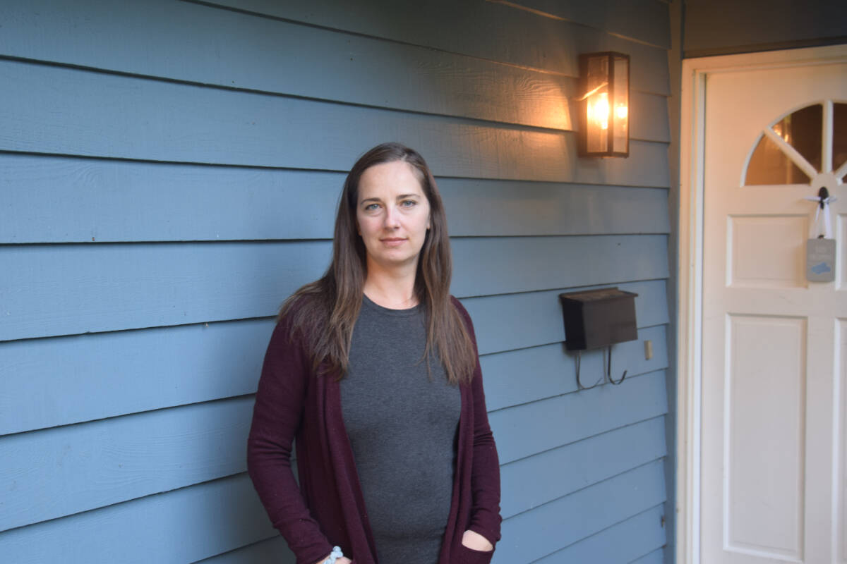 Sarah Fennell, along with several Greater Victoria parents, is speaking out after paying a $1,100 deposit for a daycare spot. (Austin Westphal/News Staff)