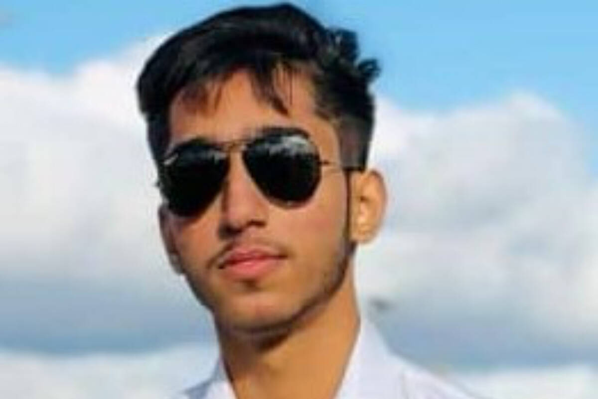 Mehakpreet Sethi, 18, of Surrey, has been identified as the victim of a fatal stabbing in the parking lot of Tamanawis Secondary school on Tuesday, Nov. 22, 2022. (Twitter photo)