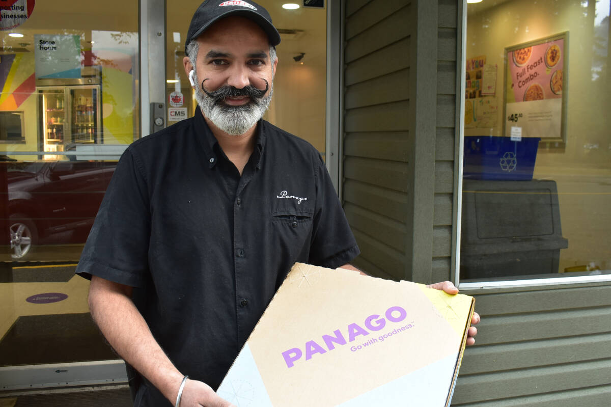 Sukhi Kang, the owner of Hope Panago Pizza, says it was simply “the right thing to do” when it came to feeding people during the floods. (Kemone Moodley/Hope Standard)