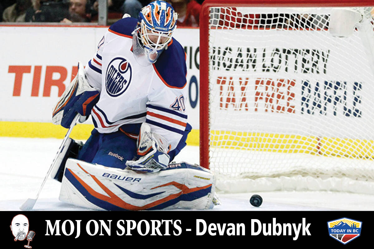 NHL Goaltender Devan Dubnyk. (Canadian Press)