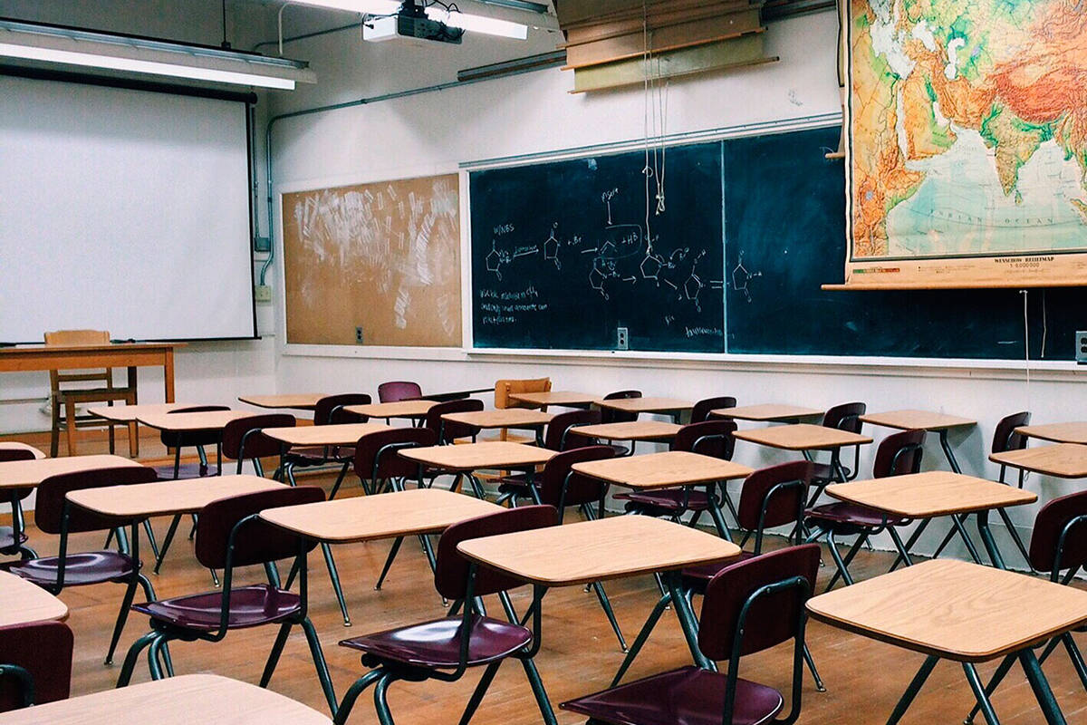 A B.C. elementary school teacher is suspended for one day after showing her Grade 2 students a horror movie and inappropriately using classroom time. (Pixabay photo)