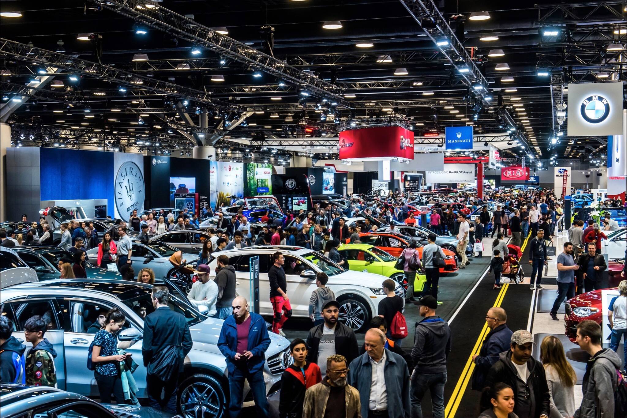 The 2019 Vancouver International Auto Show took place at the Vancouver Convention Centre, and attracted more than 100,000 people from all across B.C. (Langley Advance Times files)