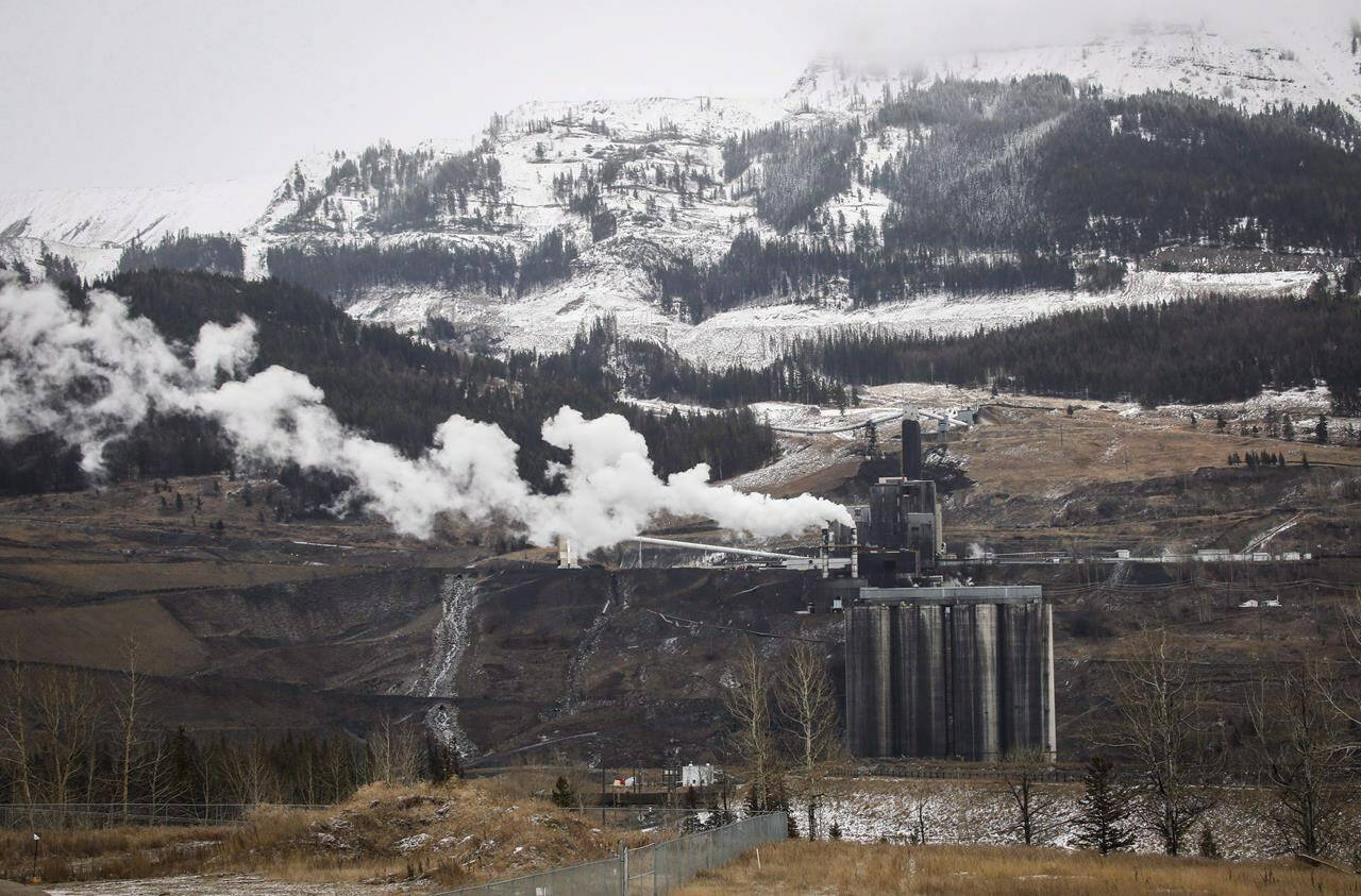 A coal mining operation in Sparwood, B.C., is shown on Wednesday, Nov. 30, 2016. Indigenous communities on both sides of the Canada-U.S. border are trying to build an alliance with Congress and the Biden administration in hopes of pressuring Ottawa into a bipartisan effort to confront toxic transborder mining runoff. THE CANADIAN PRESS/Jeff McIntosh