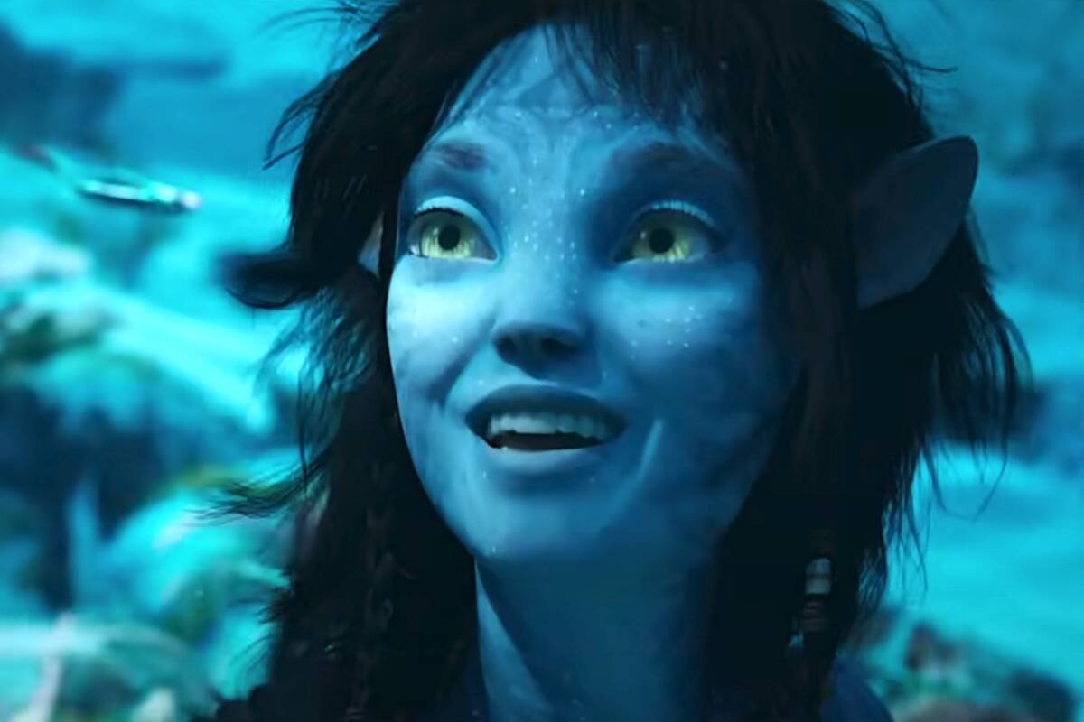 A scene from the new movie “Avatar: The Way of the Water.” (Photo: Youtube.com)