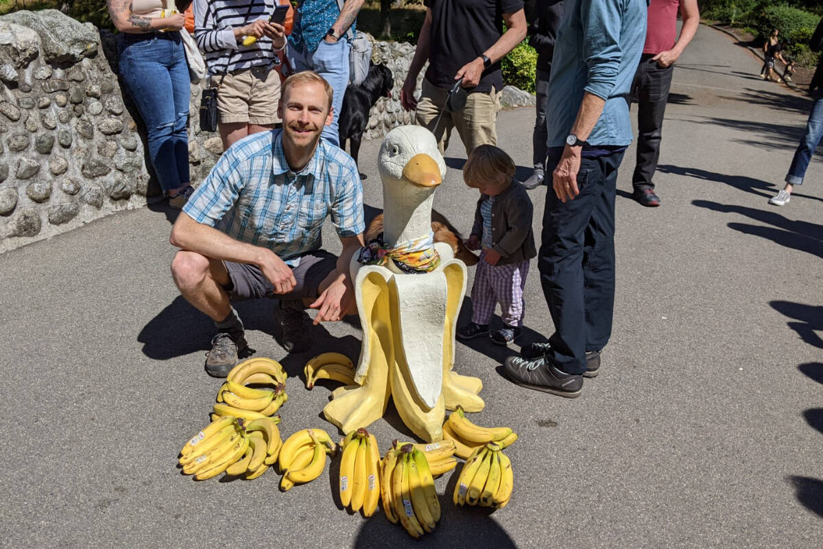 Geoff de Ruiter organized a Ducknana event in Victoria to help build a sense of community after a couple of difficult years. (Photo courtesy of Geoff de Ruiter)