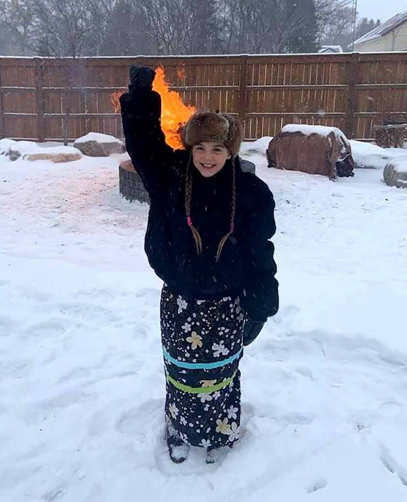 Isabella Kulak, then 10 years old, is shown in this undated handout image in Kamsack, Sask., a town about 270 kilometres east of Regina. THE CANADIAN PRESS/HO-Kulak Family *MANDATORY CREDIT*