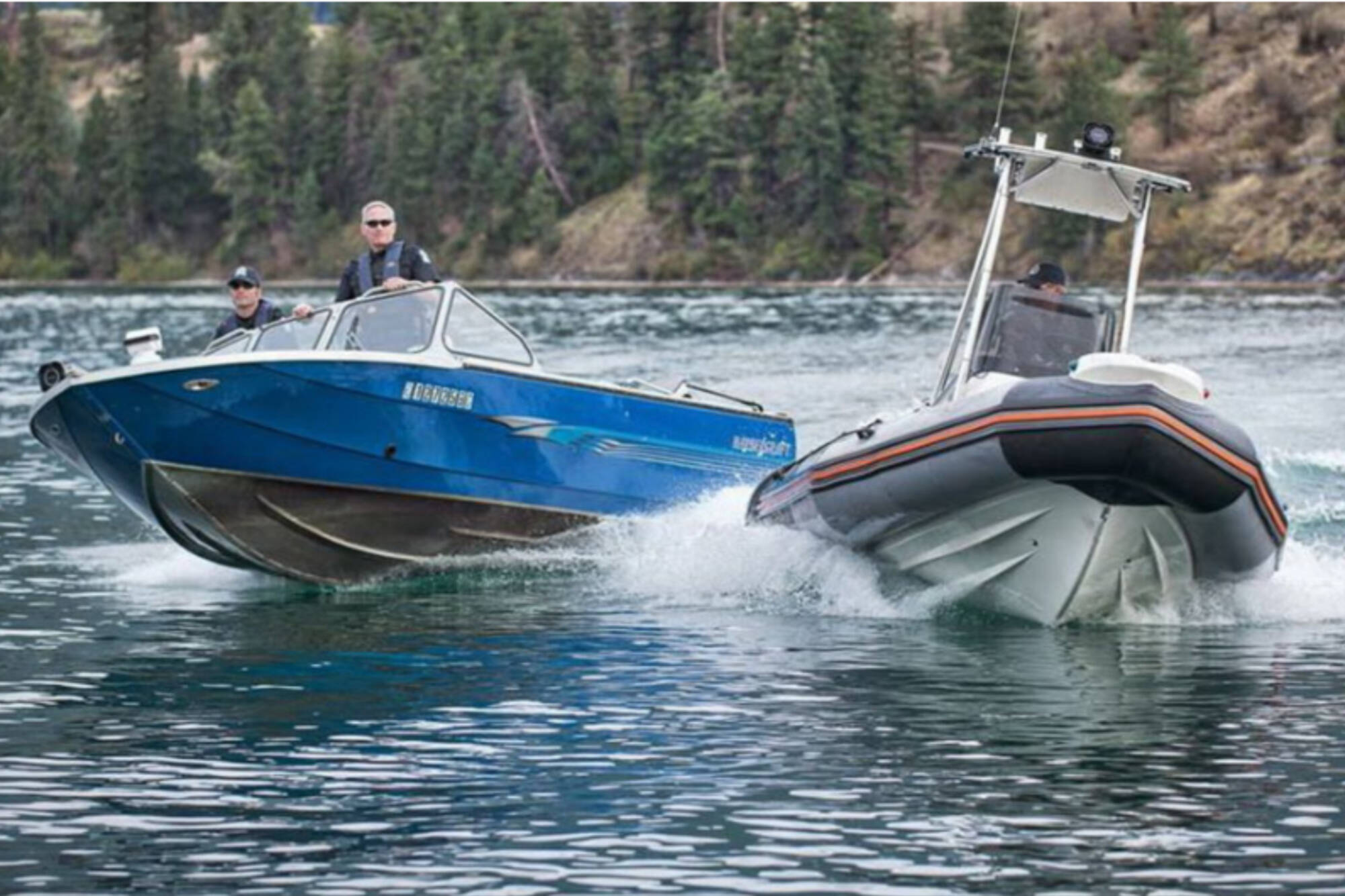 In 2022, the BC Conservation Officer Service completed its ninth consecutive boat safety patrol program. Twenty one patrols were conducted on six priority bodies of water in the North Okanagan and Shuswap. (BC Conservation Officer Service photo)