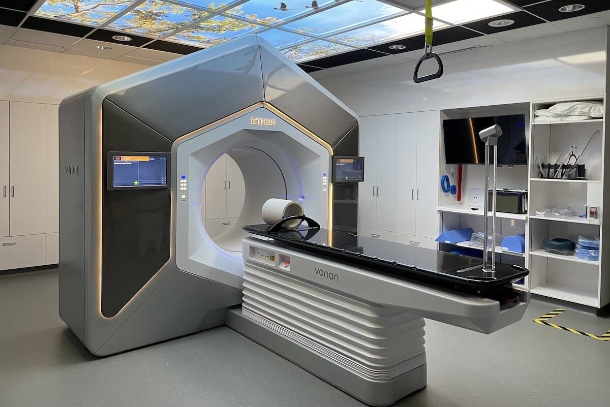 BC Cancer Kelowna has technology that’s the first of its kind in Canada, an adaptive radiation machine that makes the planning process faster. (Jordy Cunningham/Capital News)