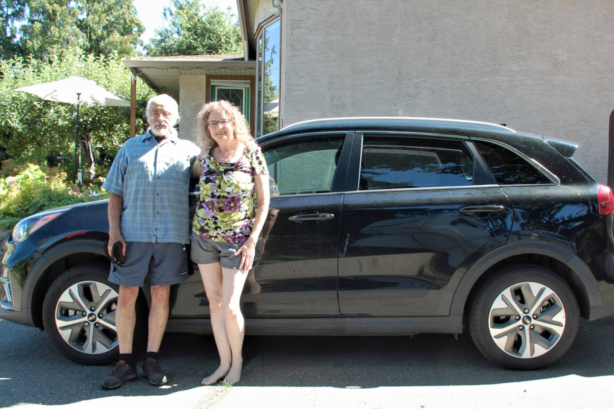 Salmon Arm’s Jim McConnell and Juanita Austin spent 58 days over the summer travelling across the country to PEI and back in their electric vehicle. (Photo contributed)