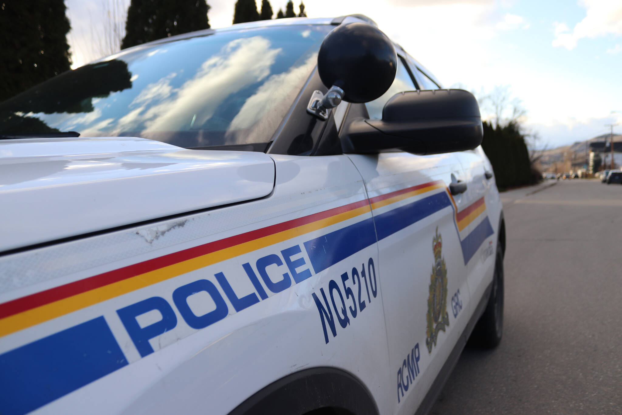 Police in Vernon are investigating after a sex trade worker was sexually assaulted in an SUV in downtown Vernon Thursday night, Jan. 12, 2023. (Brendan Shykora - Morning Star)