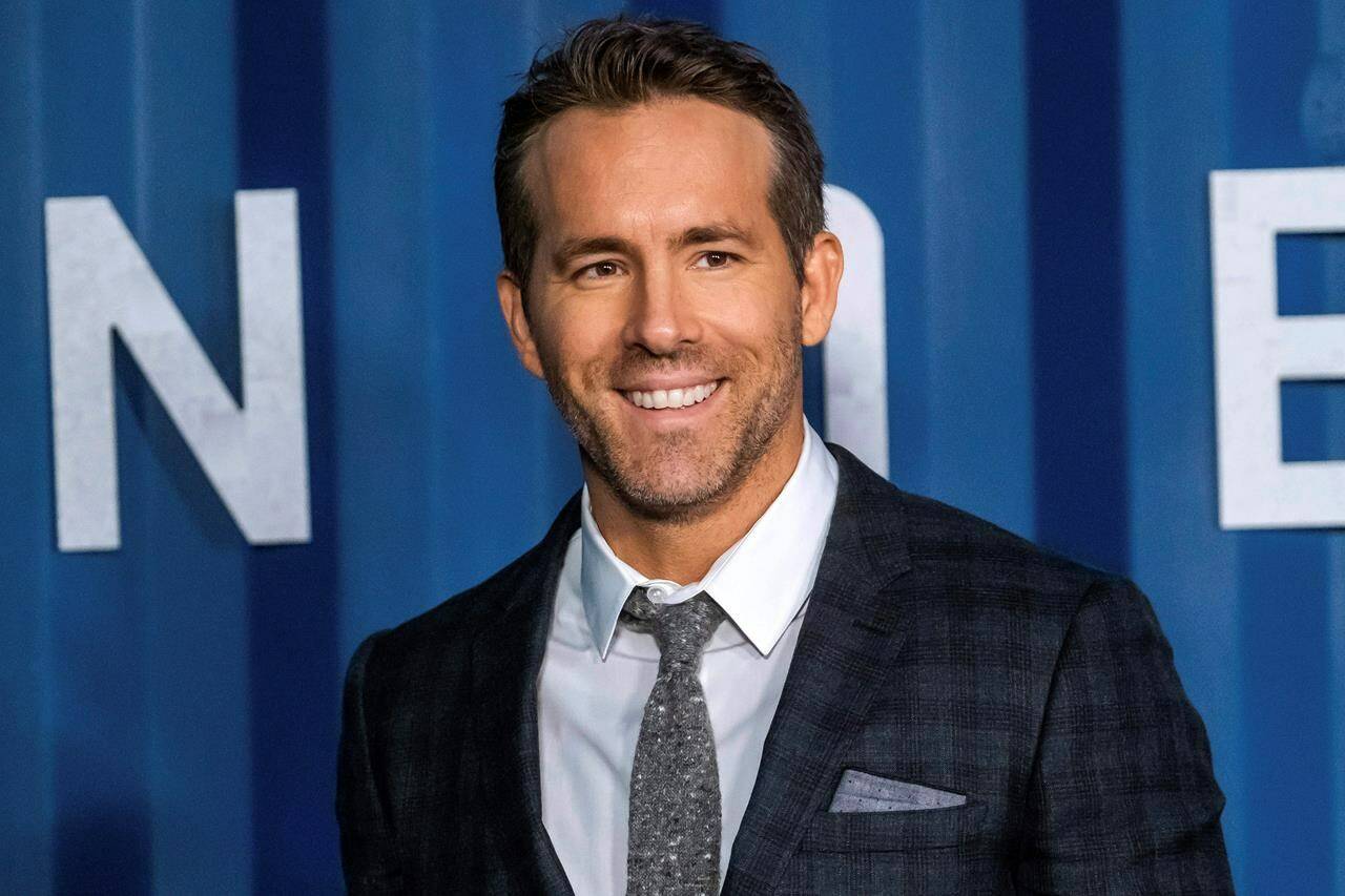 Actor Ryan Reynolds and “Cityline” host Tracy Moore will be among the Special Award honourees at this year’s Canadian Screen Awards. Reynolds attends a premiere at The Shed at Hudson Yards on Tuesday, Dec. 10, 2019, in New York. THE CANADIAN PRESS/AP-Invision-Charles Sykes