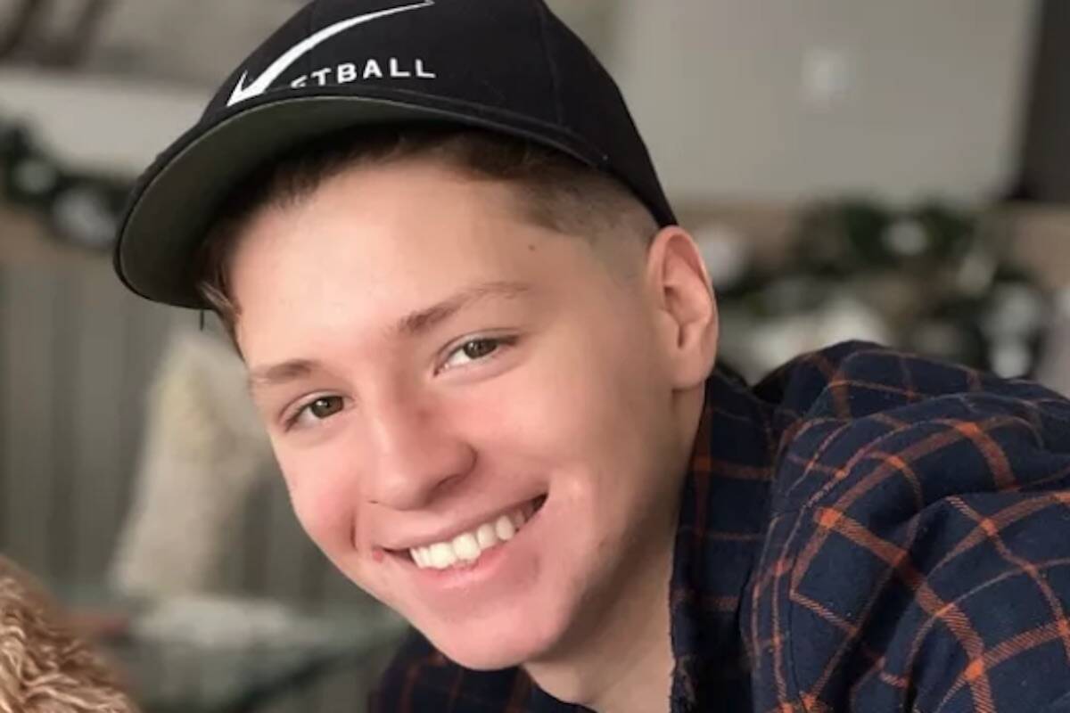 Ben Baker died of an accidental overdose on Jan. 23, 2023. The family is fundraising for two memorial benches to make a monetary donation in Ben’s name to The Last Door in New Westminster. (Ben Baker’s Legacy/GoFundMe)