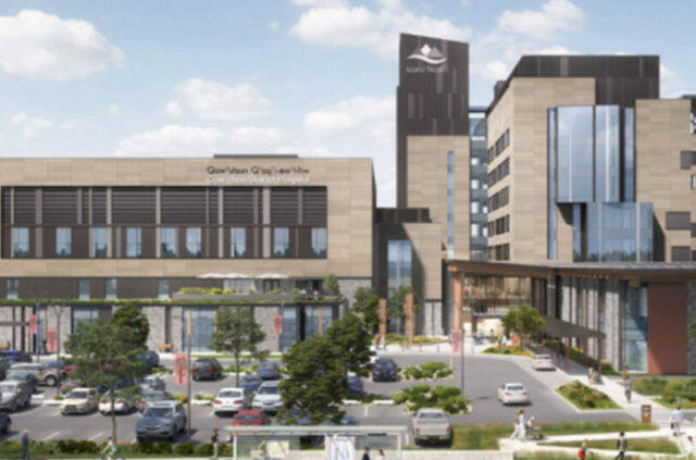 Health Minister Adrian Dix said Cowichan Tribes’ companies can work at the construction site of the new Cowichan District Hospital. (Ministry of Health graphic)