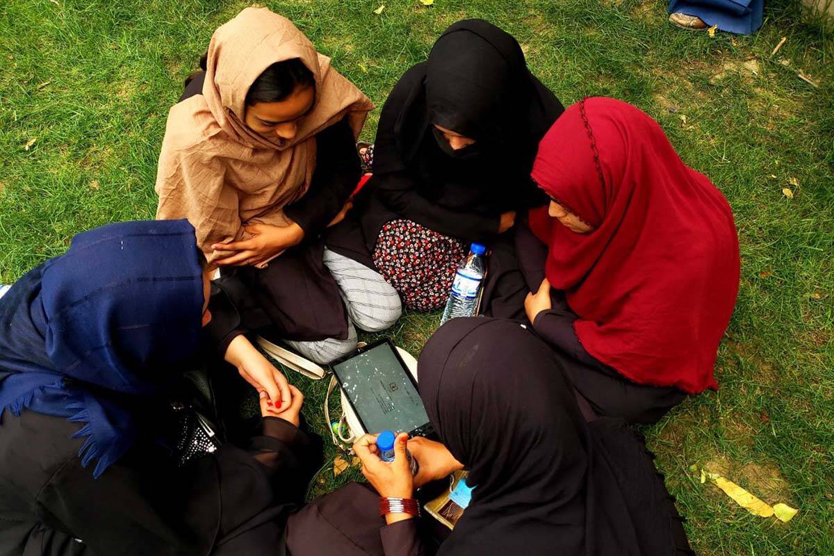 CW4WAfghan hopes to bring higher education to Afghan women. (Photo courtesy of CW4WAfghan)