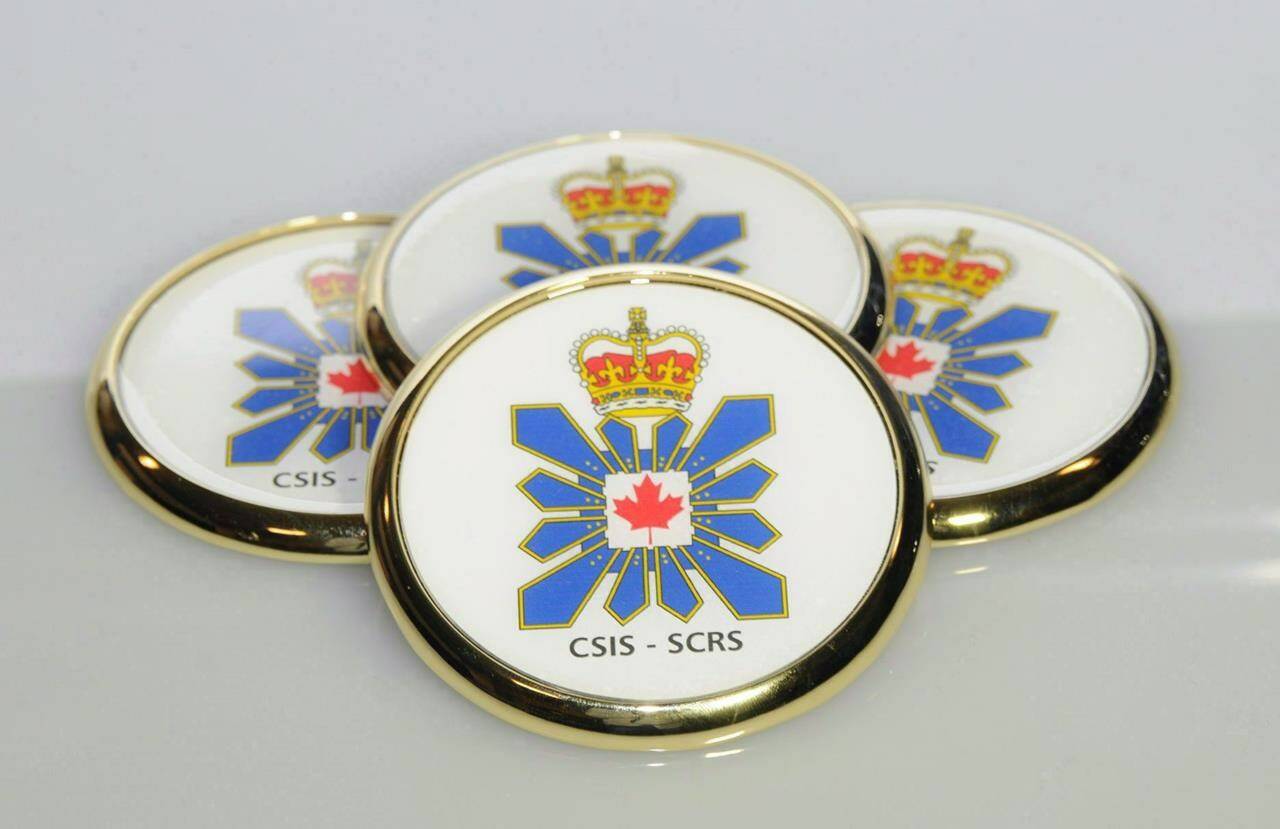 CSIS coasters are pictured in Ottawa in a 2011 photo. THE CANADIAN PRESS/HO, CSIS