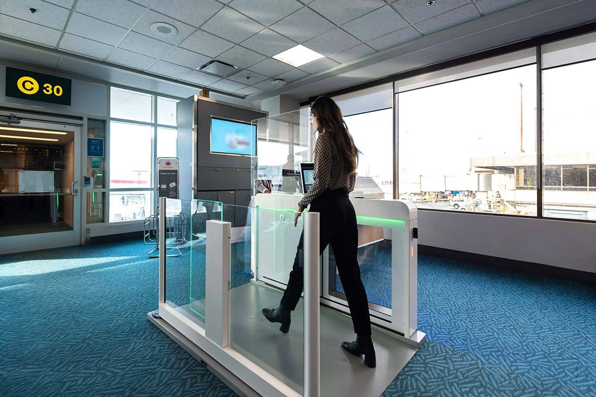 Air Canada announced Tuesday (Feb. 21) it is piloting new facial recognition technology at the Vancouver International Airport. (Air Canada handout)