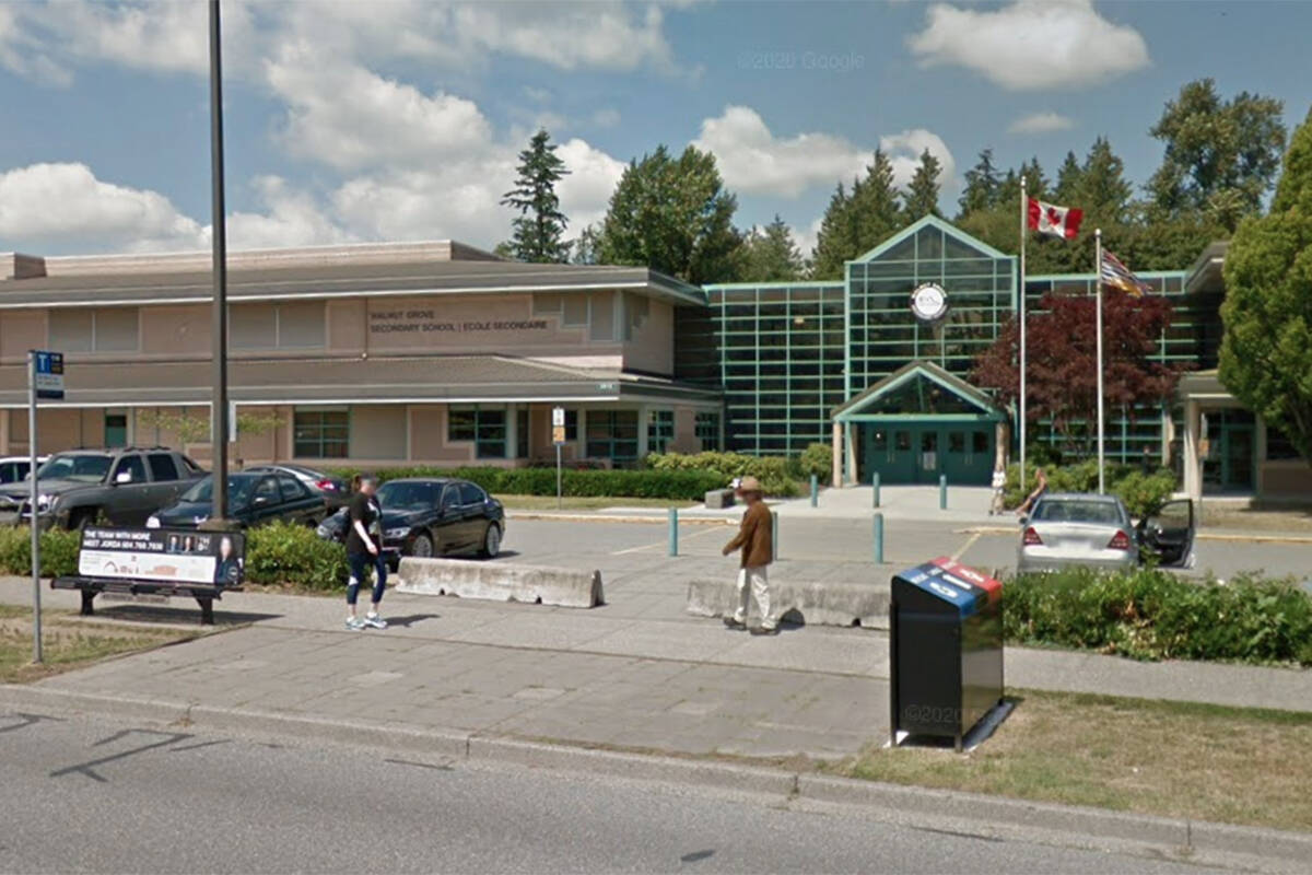 Walnut Grove Secondary is closed as air quality testing for asbestos is done. (Google photo)