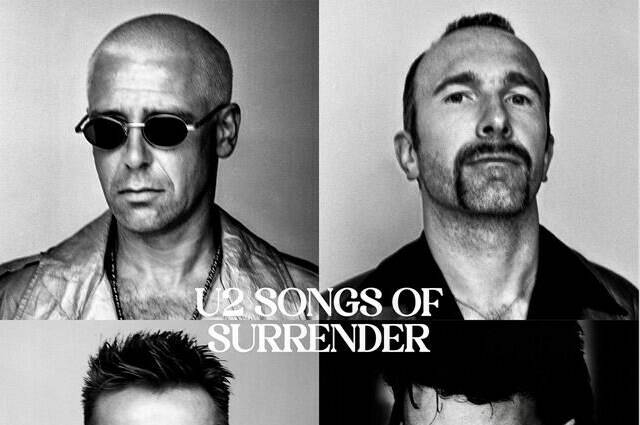 “Songs Of Surrender” is a collection of 40 U2 songs from across the band’s catalog, re-recorded and reimagined. (Universal Records/Roadrunner Records via AP)