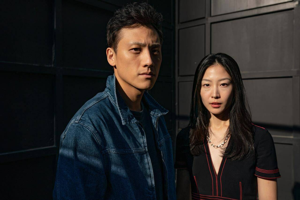 Director Anthony Shim and actress Choi Seung-yoon, of the film “Riceboy Sleeps,” are photographed in Toronto on Friday, September 9, 2022. After its September premiere, the mother-son film collected a slew of festival awards. THE CANADIAN PRESS/Alex Lupul