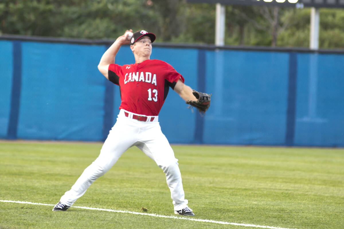 Tyler O’Neill previously played for Team Canada at the 2017 World Baseball Classic. (Jeffrey Sze - Baseball Canada/Special to The News)