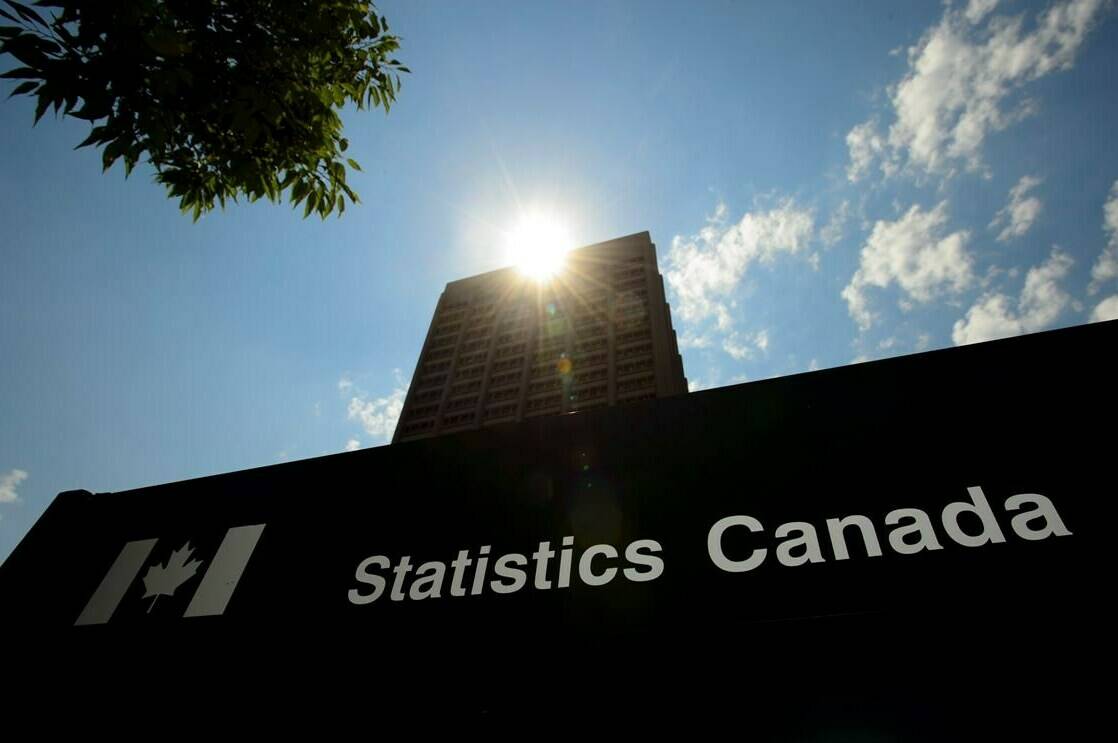 Statistics Canada building and signs are pictured in Ottawa on Wednesday, July 3, 2019. THE CANADIAN PRESS/Sean Kilpatrick