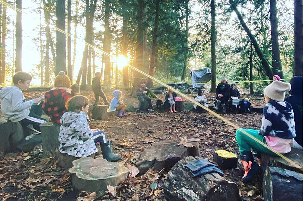 Joanna Mueggenburg said she was on the verge of closing her South Surrey outdoor learning centre, as the wait for provincial funding dragged on for months. (Contributed photo)