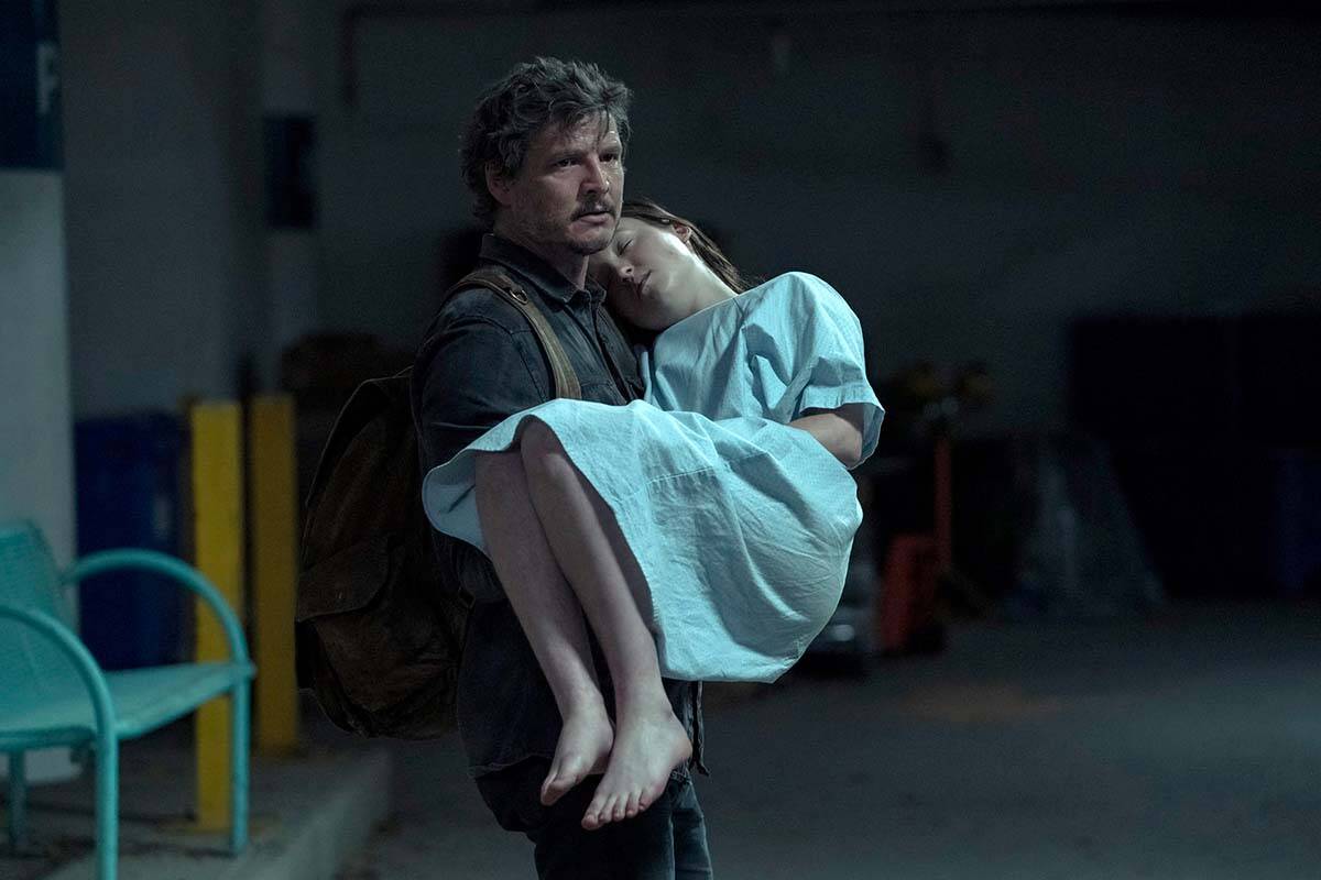 This image released by HBO shows Pedro Pascal, left, and Bella Ramsey in a scene from the series “The Last of Us.” Season 2 of the series is set to be filmed in Vancouver. (Credit: HBO via AP)