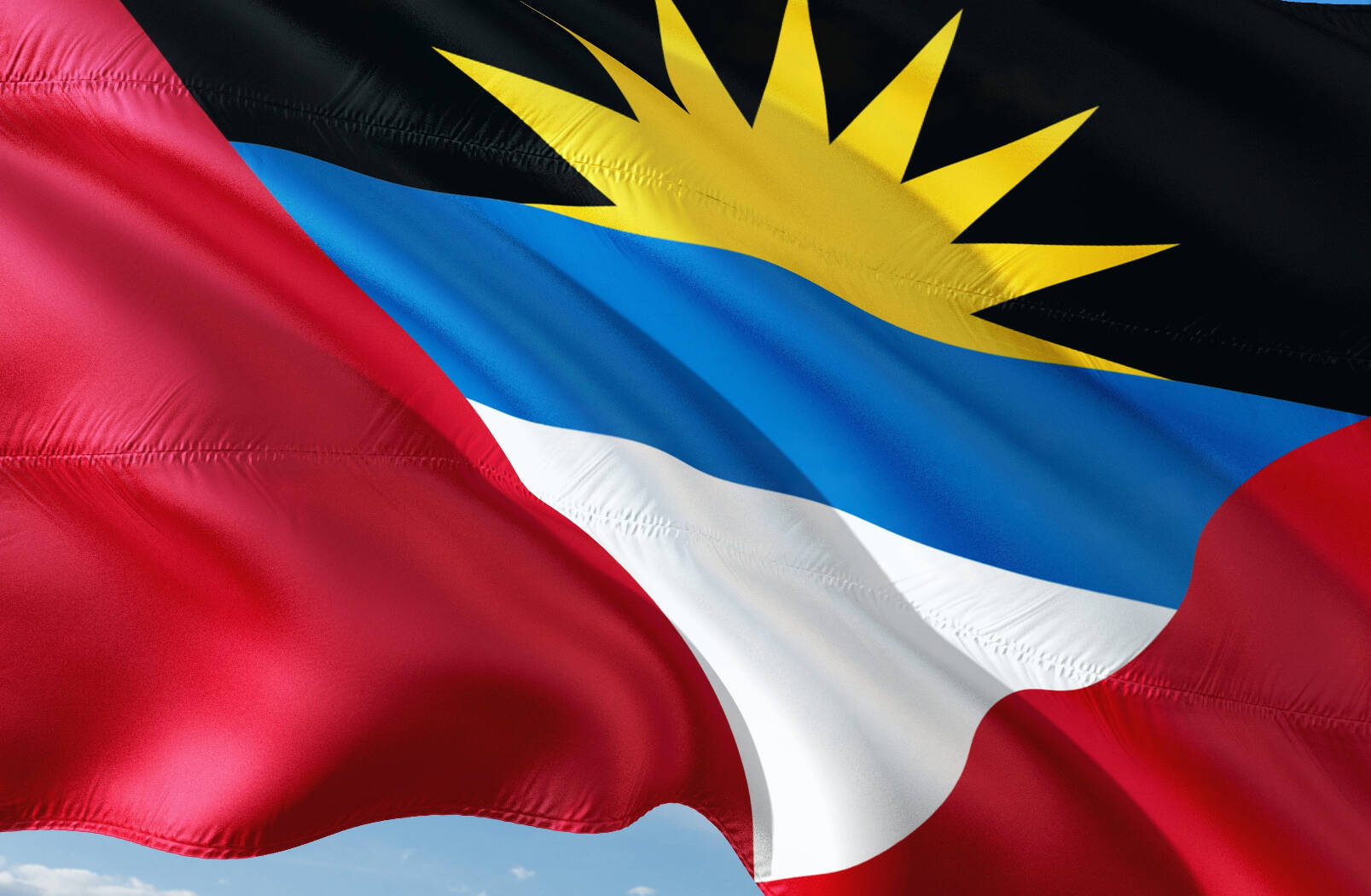 The flag of Antigua and Barbuda (pxfuel photo)