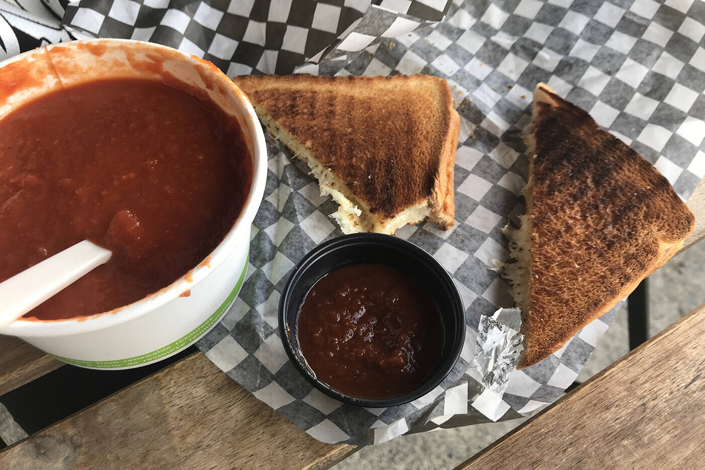 Charelli’s Cheese Shop, Delicatessen, and Catering in Oak Bay offers grilled cheese sandwiches by donation on National Grilled Cheese Sandwich Day (April 12) in support of the ALS Society of BC. (Black Press Media file photo)