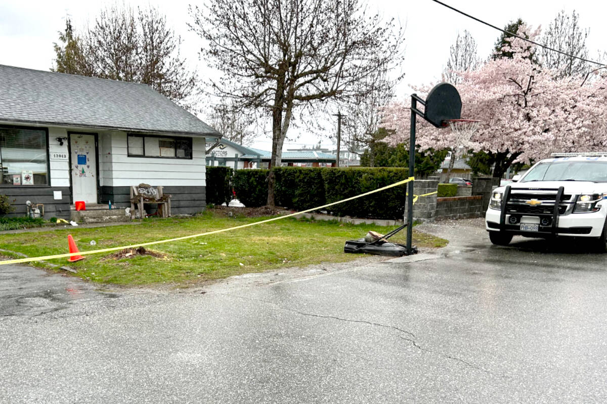 A stabbing incident at a Maple Ridge home sent three individuals to hospital on Saturday morning. (Brandon Tucker/The News)