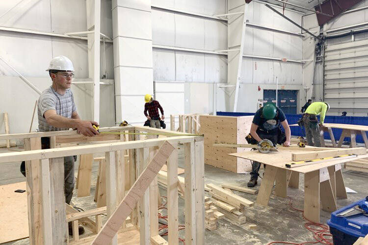 The Provincial Skills Canada competition was held April 19 in Abbotsford at the Tradex. (Jessica Peters/Abbotsford News)