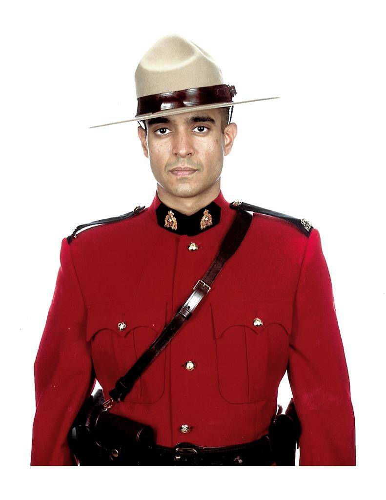 RCMP Const. Harvinder Dhami is seen in an undated handout photo. The regimental funeral for Dhami, a member of the Strathcona County RCMP detachment east of Edmonton who died over a week ago, is to take place this morning. THE CANADIAN PRESS/HO-RCMP, *MANDATORY CREDIT*