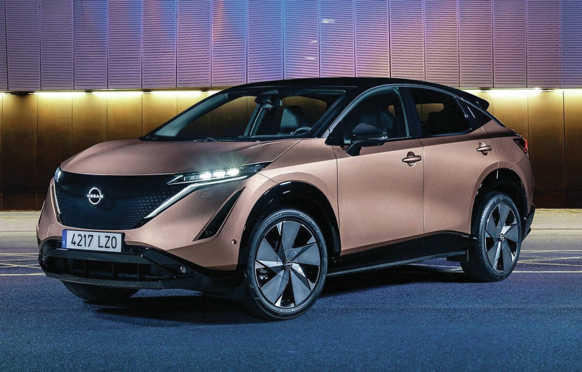The Nissan Ariya represents a leading-edge EV that takes a something-for-everyone approach in content plus battery, power and range. PHOTO: NISSAN