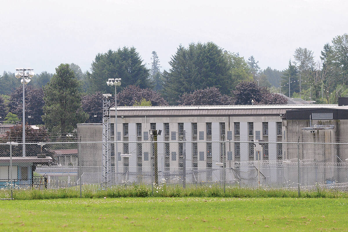 Matsqui Institution in Abbotsford. (Abbotsford News file photo)