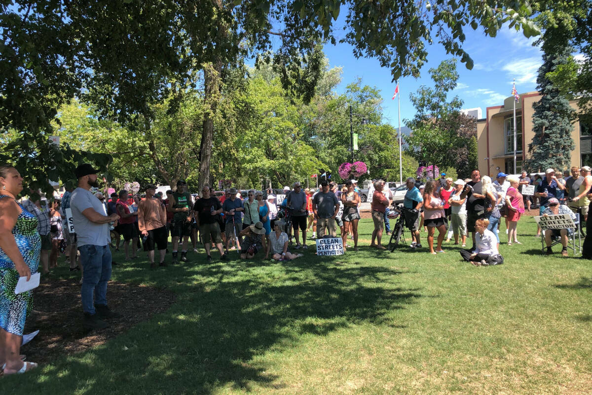 Penticton will be among several communities across B.C. holding Enough is Enough rallies in drawing attention to public safety. (Black Press Media file photo)