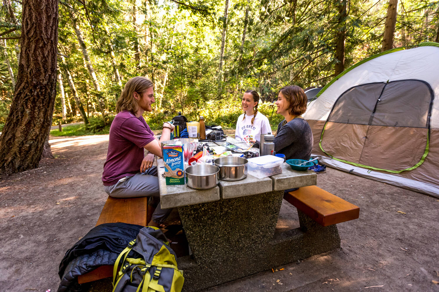 SMONECTEN (McDonald) Campground in North Saanich. (File photo courtesy of Parks Canada)