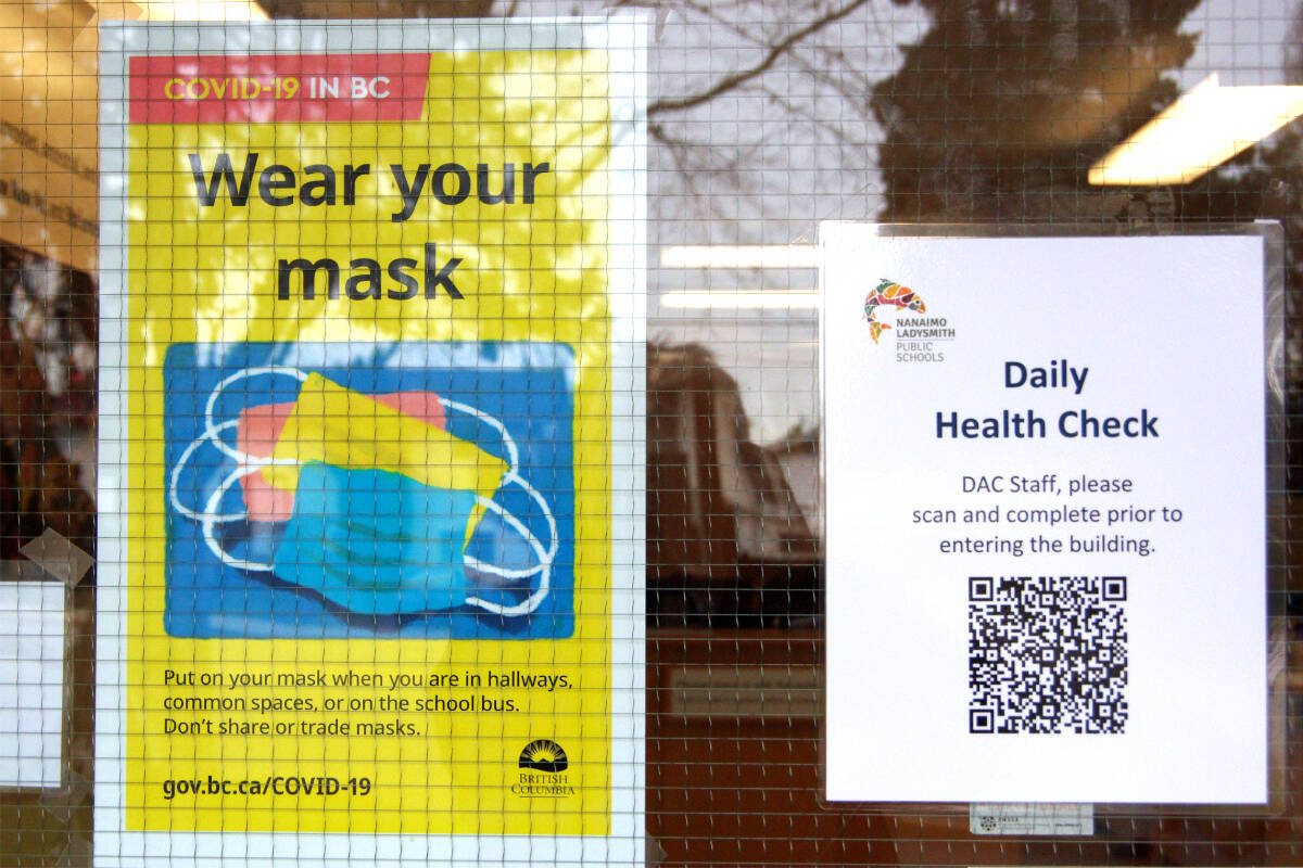 The Province of B.C. announced it was relaxing COVID-19 mask regulations earlier in March. (News Bulletin file)