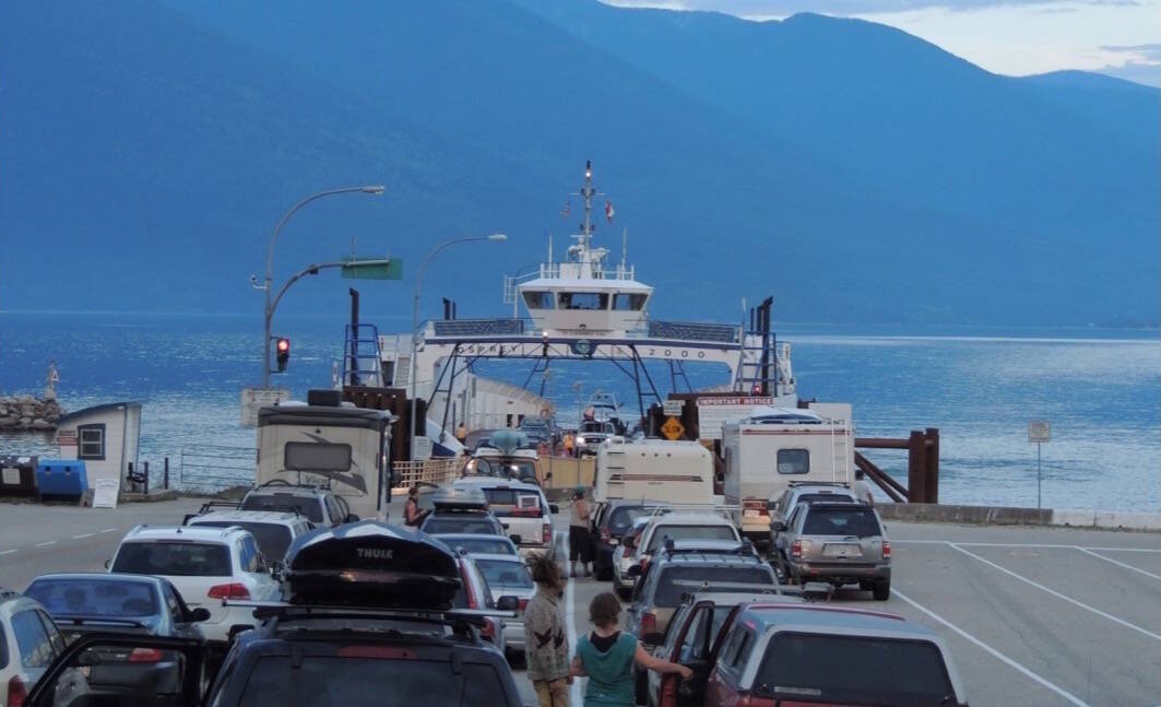 The new Kootenay Lake ferry will serve the route between Balfour and Kootenay Bay along with the MV Osprey 2000, shown here. The MV Balfour, built in 1954, will be retired. Photo: Tamara Hynd