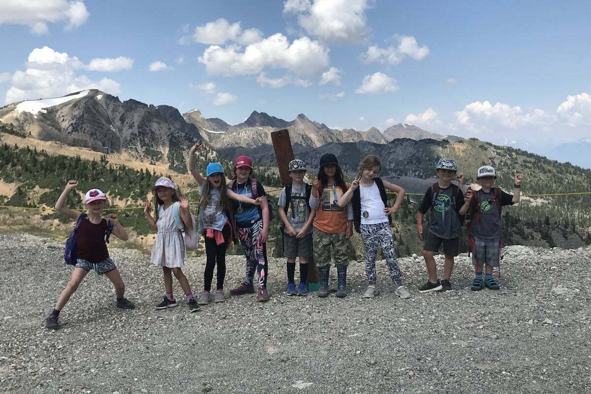 Wildsight’s GET WILD! summer camp in Golden encourages children aged 6 to 10 to connect with the outdoors. Photo from Wildsight Golden.