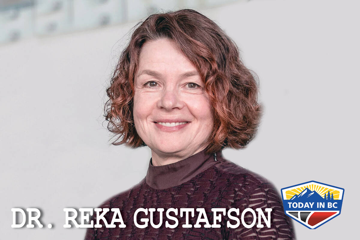Dr. Reka Gustafson, Chief Medical Health Officer for Vancouver Island and the former Medical Health Officer for the City of Vancouver. (Island Health photo)