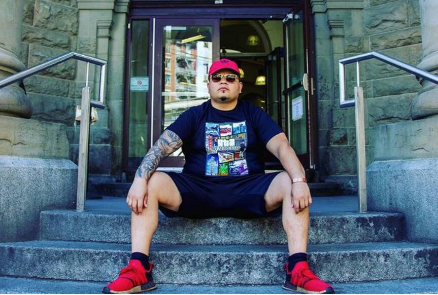 Bryant Doradea is a rapper who grew up in foster care in East Vancouver. instagram @hkeezay