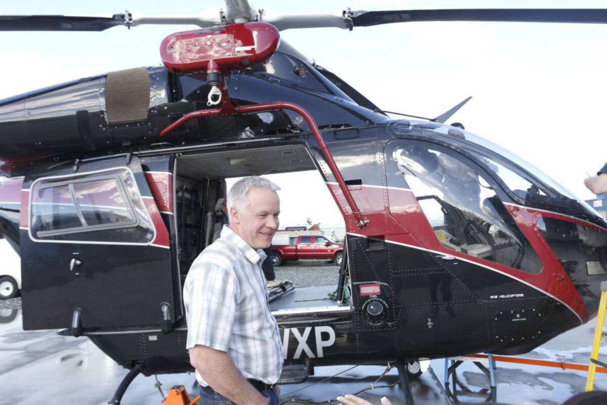 Ascent Helicopters owner Trent Lemke excited to have landed a major contract with Emergency Health Services. (PQN News file photo)