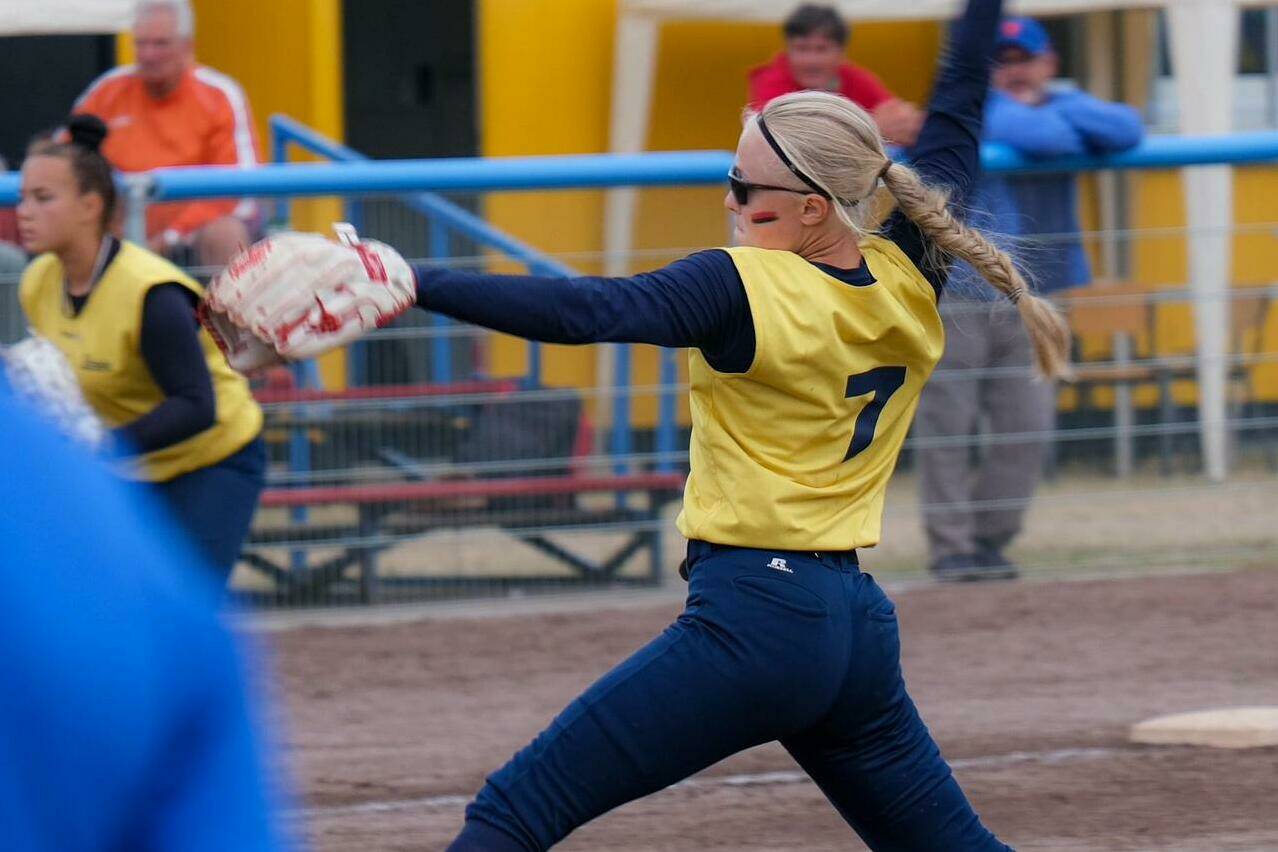A player on Team Ukraine in action. (Contributed photo)