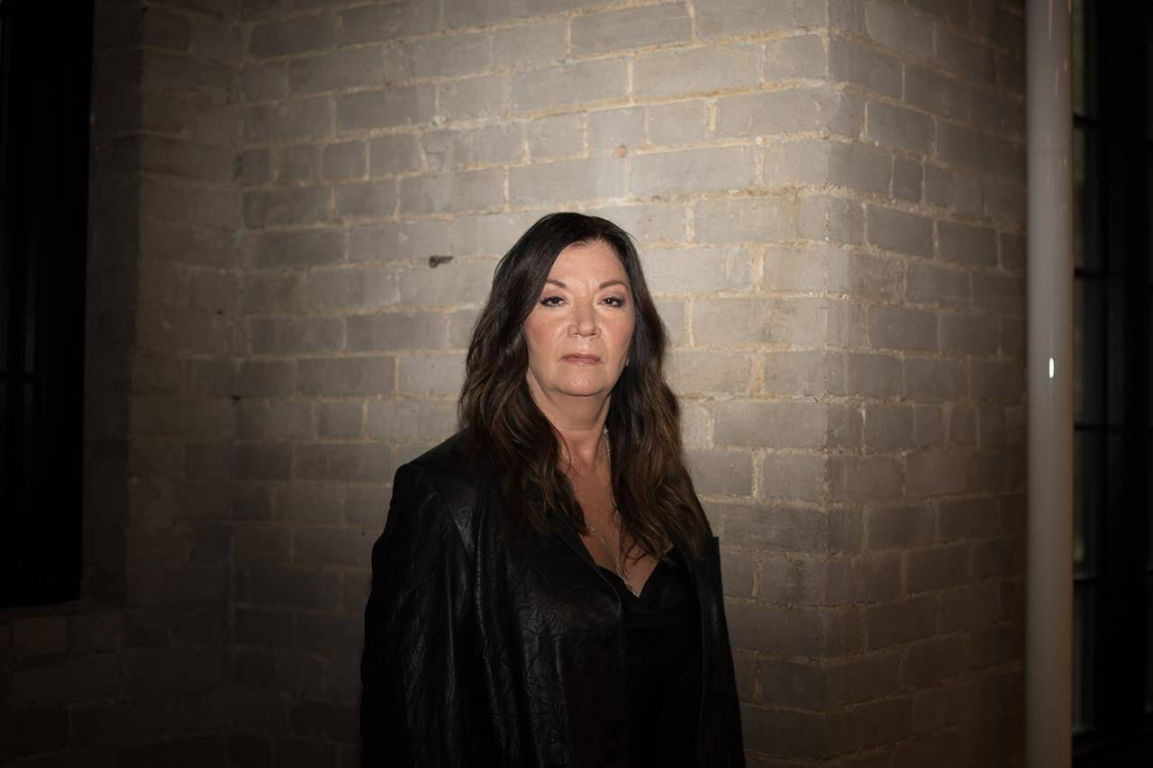 Marie Clements, creator of the film “Bones of Crows,” poses for a photograph during the Toronto International Film Festival on Sunday, Sept. 11, 2022. THE CANADIAN PRESS/Tijana Martin