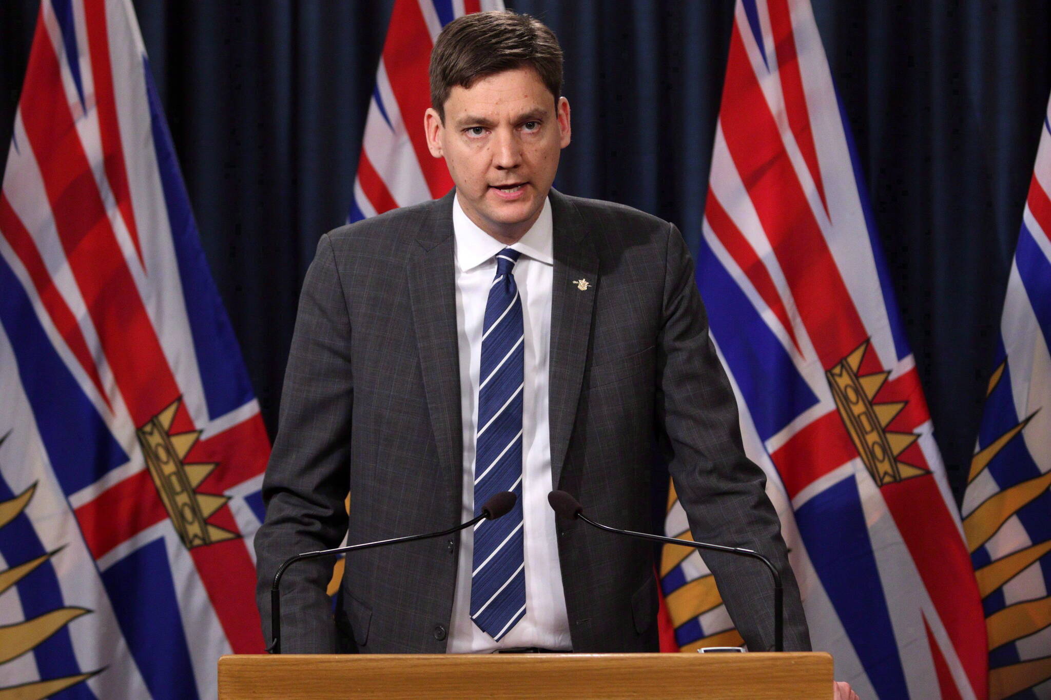 Premier David Eby said concerns about security and changing environmental norms in Asia promise significant opportunities for British Columbia. (Photo: THE CANADIAN PRESS/Chad Hipolito)